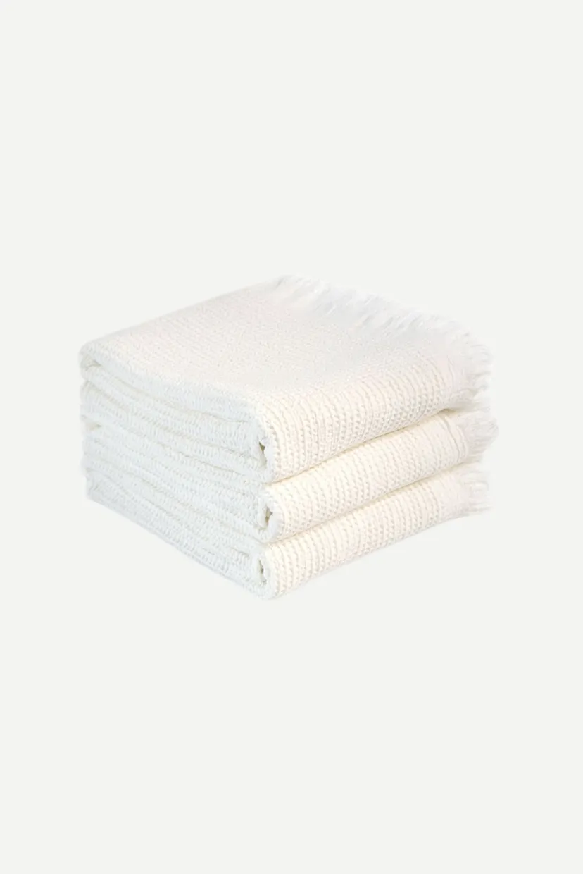 Рушник - Rius off white молочний 90X170 7