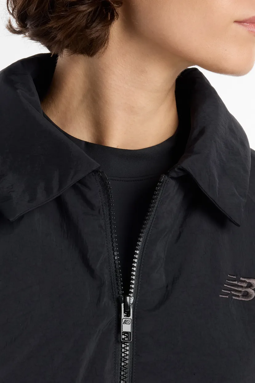 Женская черная куртка Woven Bomber Jacket 7