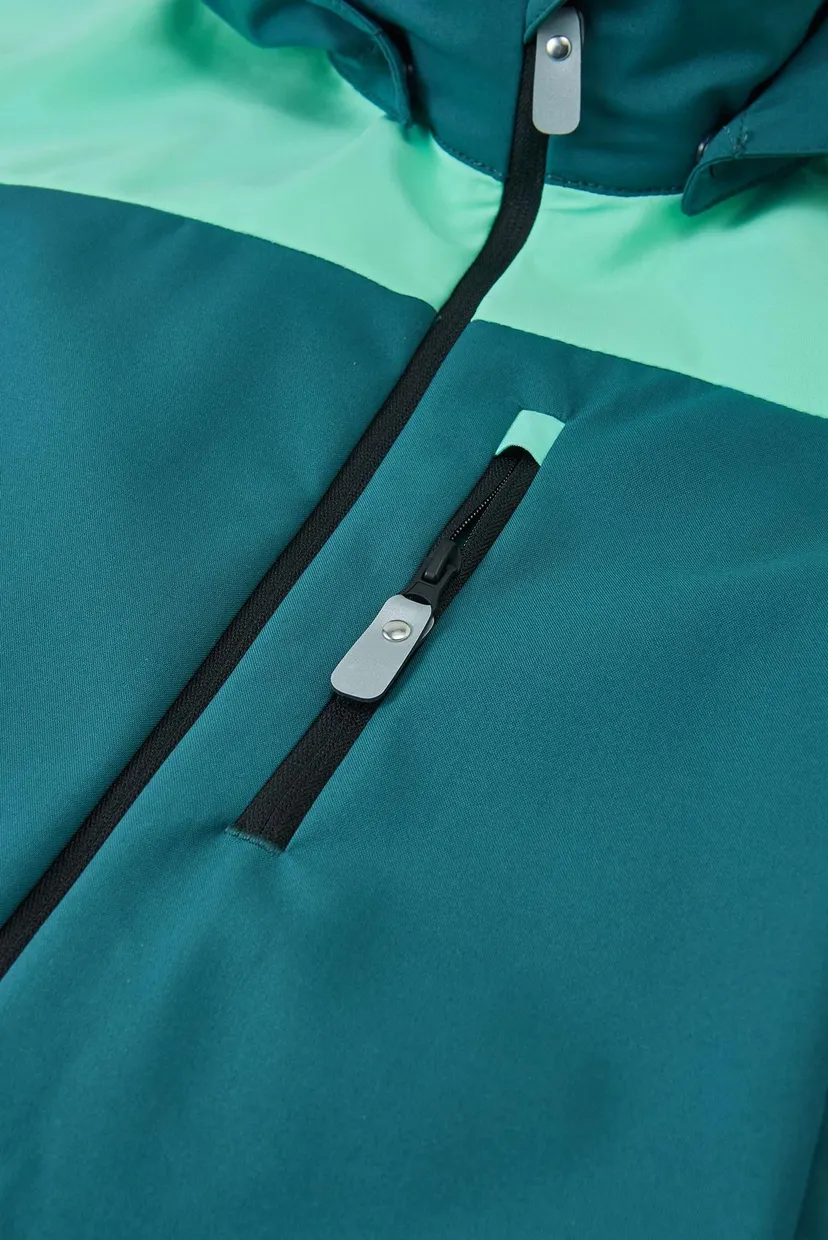Дитячий зелений комбінезон Softshell Alkava 6
