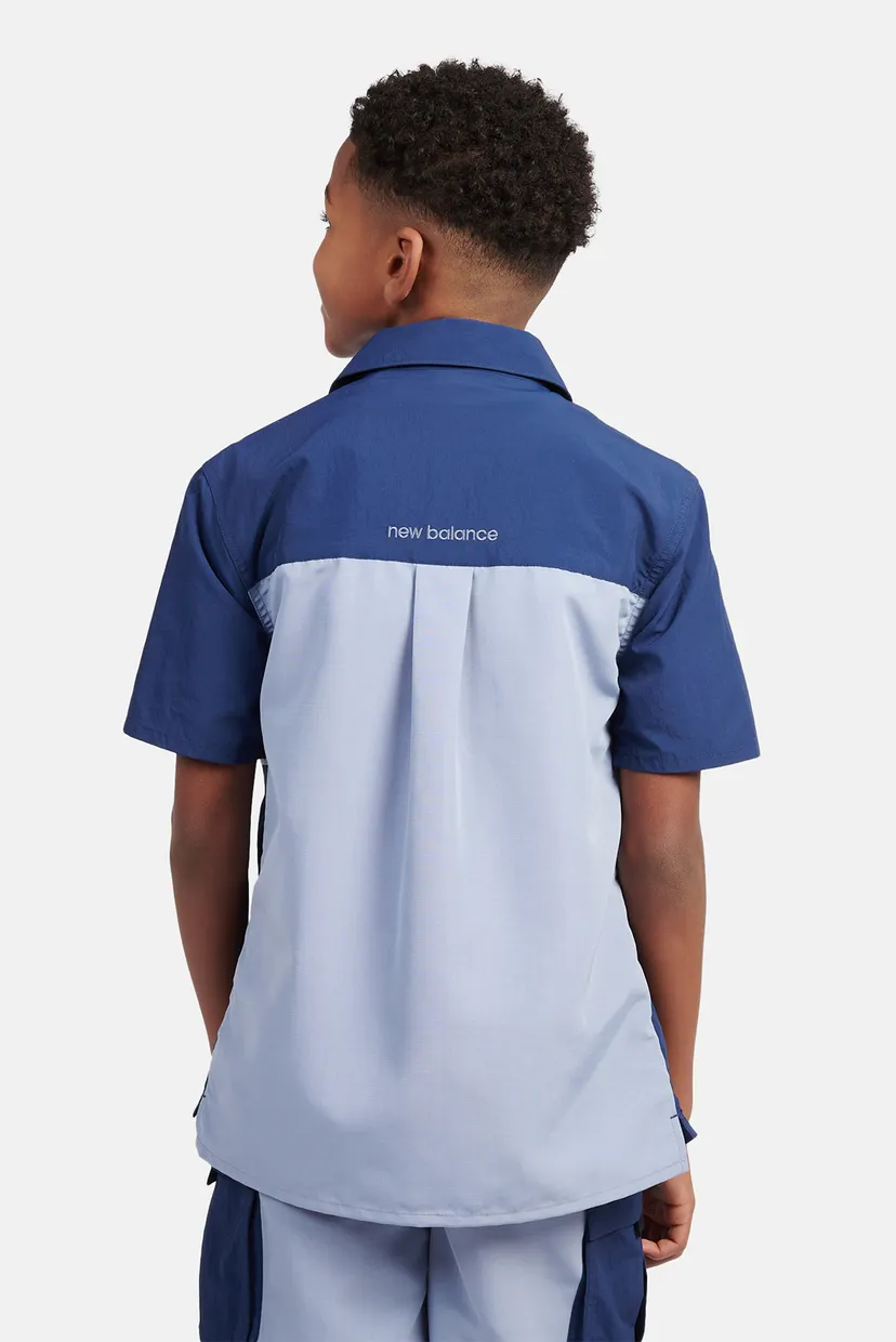 Дитяча синя сорочка Premium Shirt 4