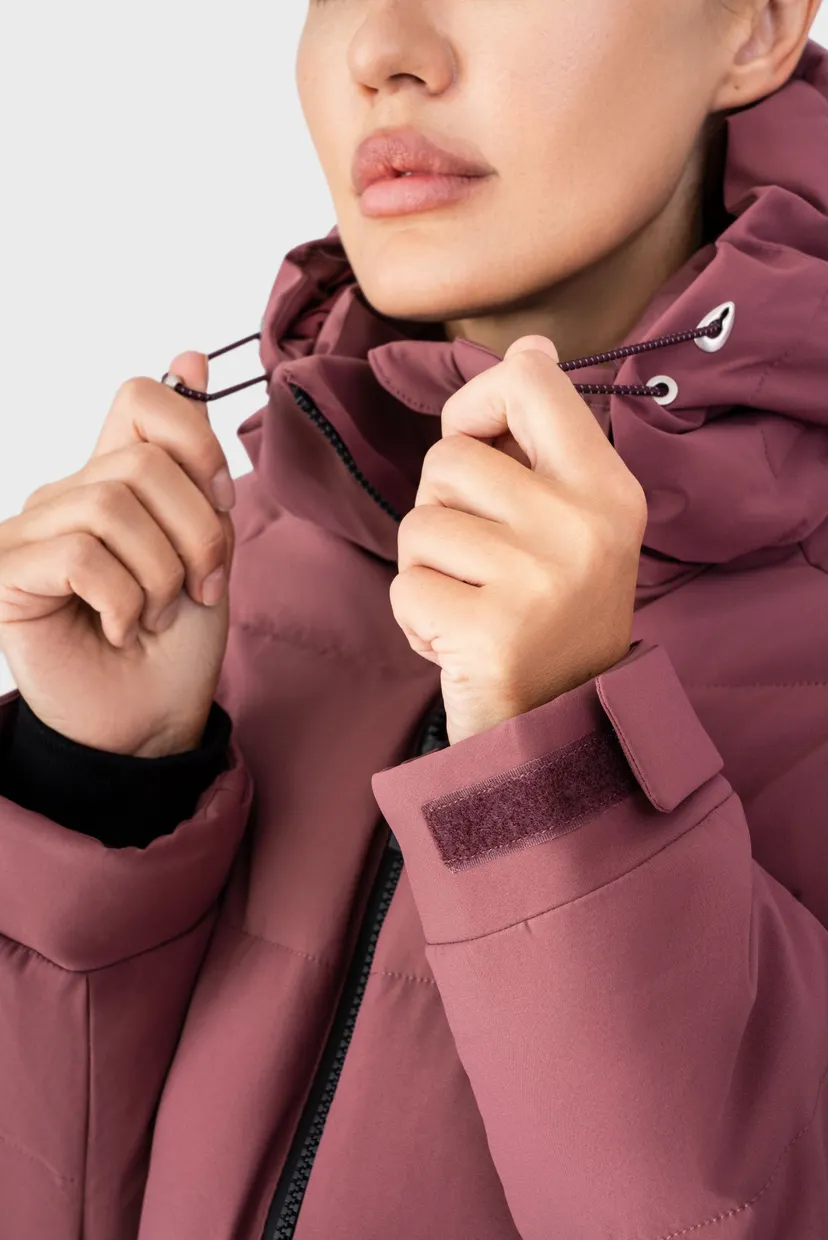 Жiноча бордова куртка Jacket 9