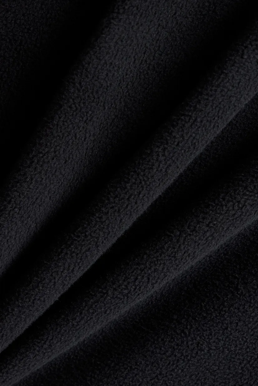 Мужской черный реглан Polar Fleece 1/2 Zip 7