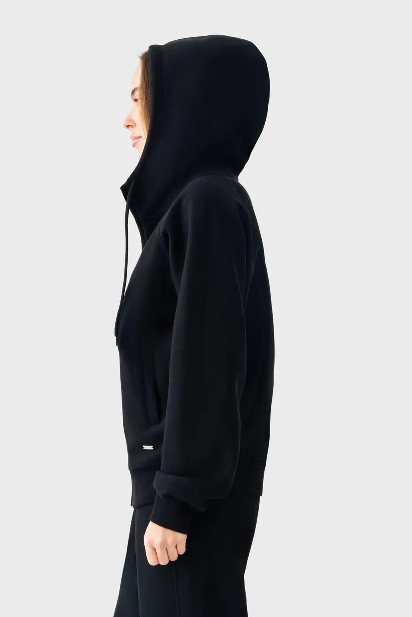 Женский черный Спортивный костюм (кофта, брюки) Tracksuit 4