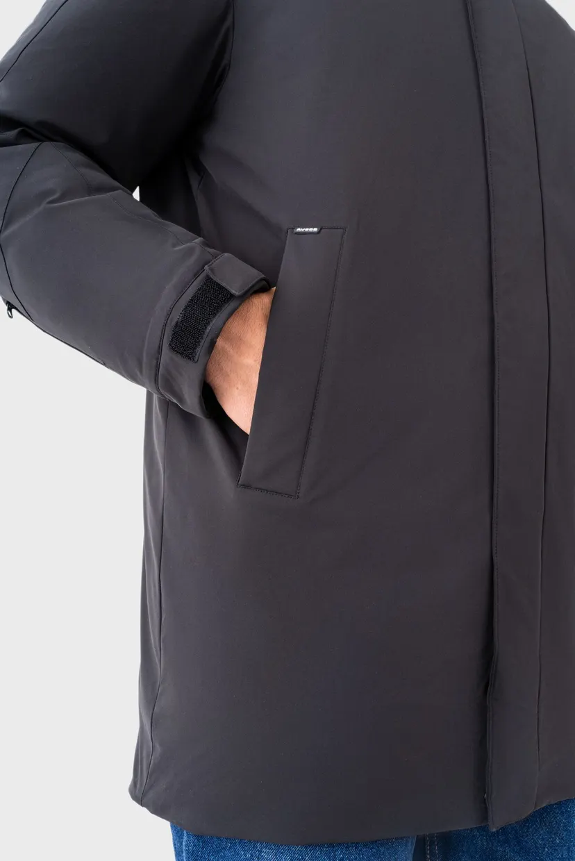 Чоловiча чорна куртка Jacket 10