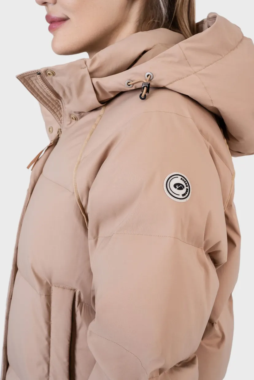 Жіноча світло-коричнева куртка Jacket 8