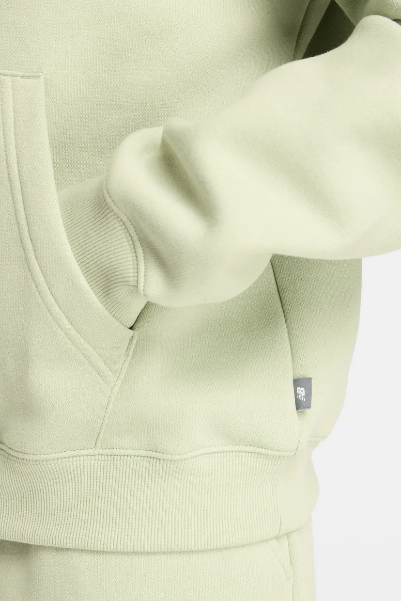 Жіночій зелений реглан NB Linear Heritage Fleece Half Zip 5