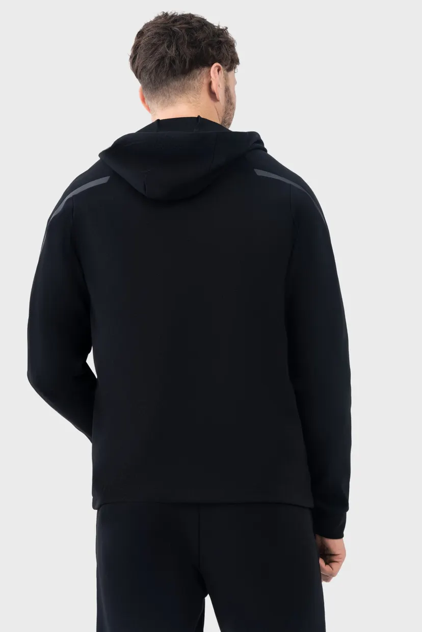 Чоловічий чорний Спортивний костюм (кофта, штаны) Tracksuit 4