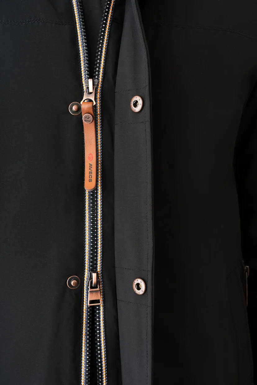 Чоловіча чорна куртка jacket 8