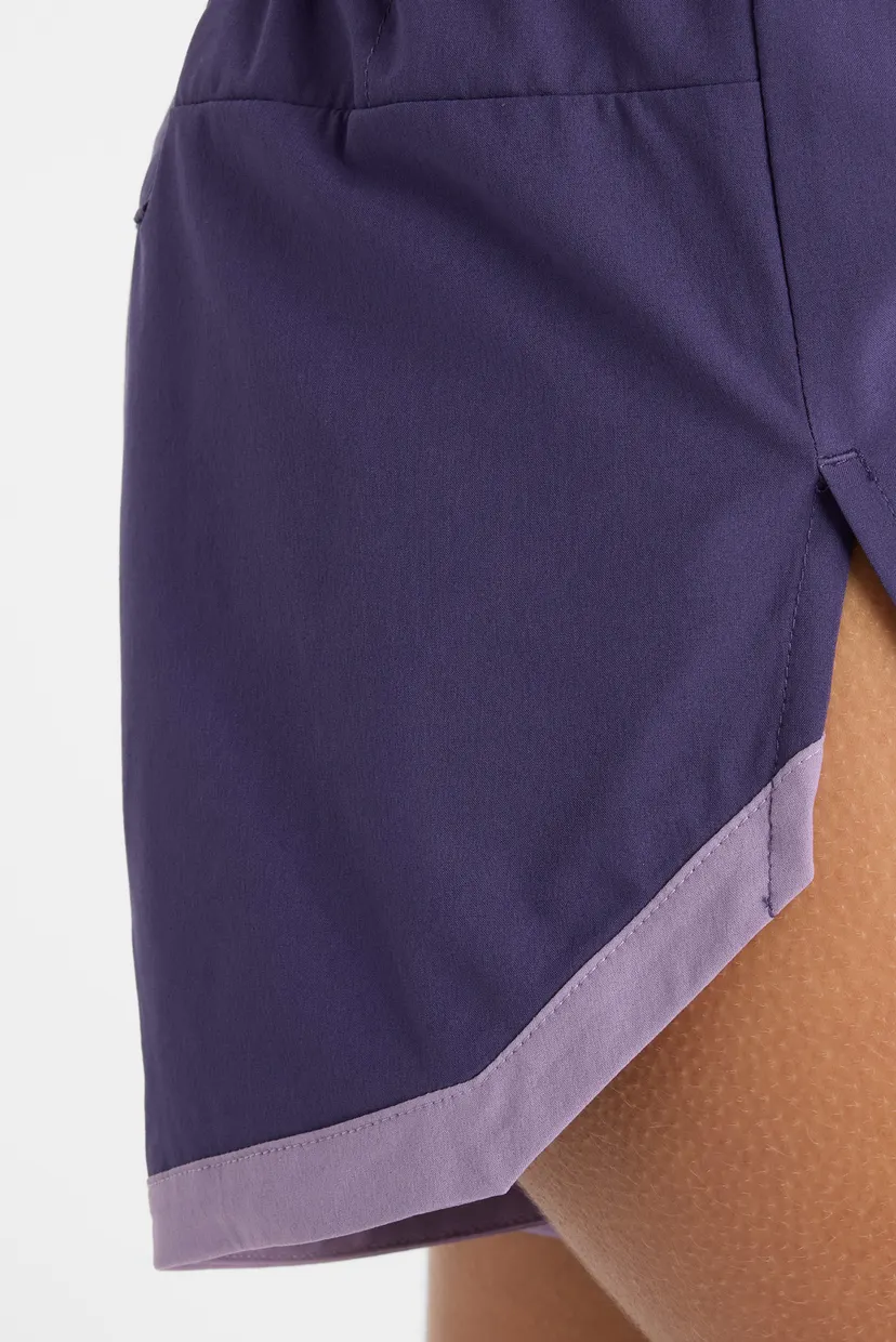 Женские фиолетовые шорты RC Essentials Short 3'' 8