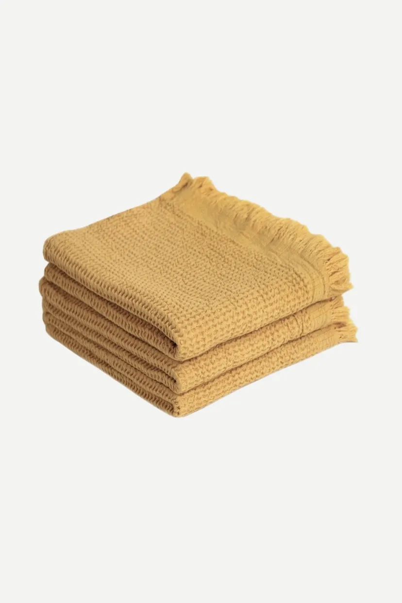 Рушник - Rius mustard гірчичний 50X100 7