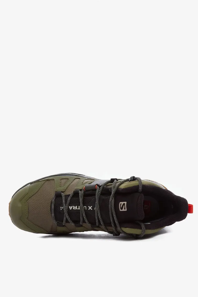 Мужские зеленые ботинки X Ultra 4 Mid GTX M 4