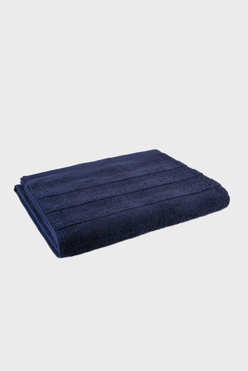 Полотенце Вдохновение темно-синее 90x150 (580 г/м2) 7