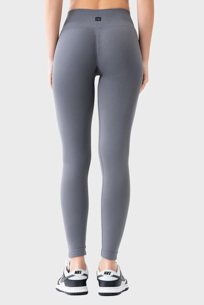 Женские серые леггинсы Leggings 5