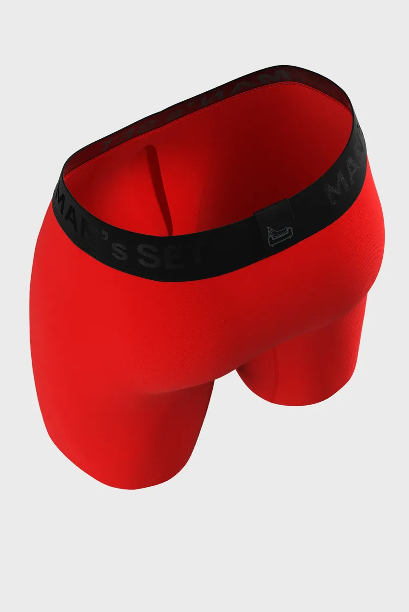 Мужские червоні трусы, Anatomic Long 2.0, Black Series 4