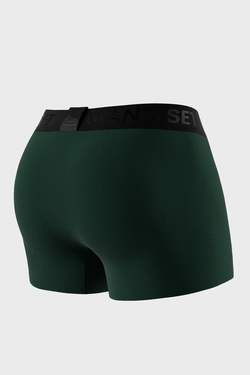 Чоловічі зелені труси Anatomic Classic 2.0  Black Series 3