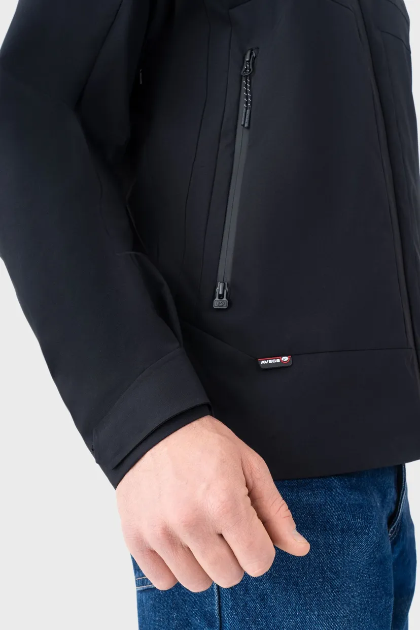 Чоловіча чорна куртка jacket 8