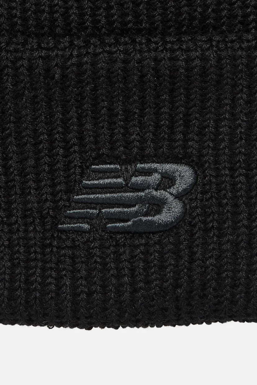 Чорна шапка Cuff Knit Hat 3
