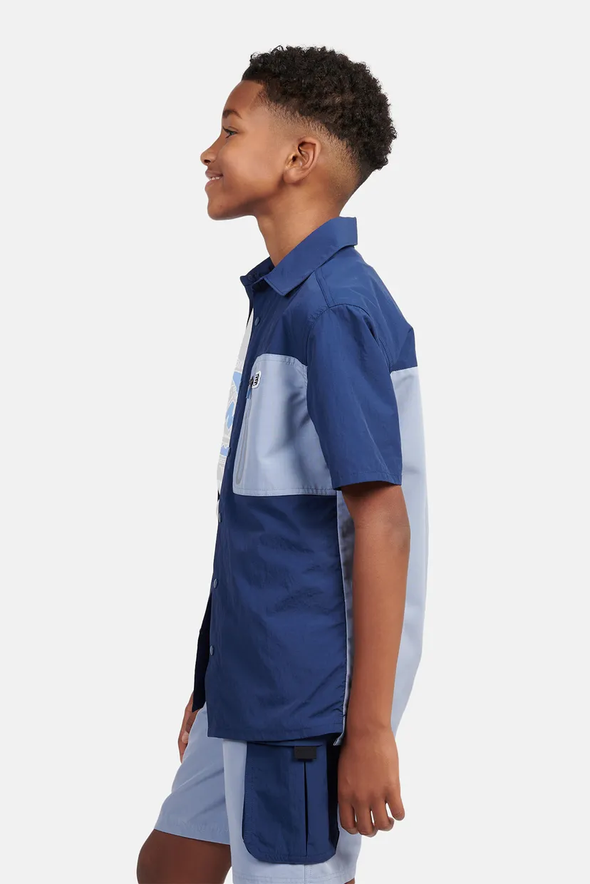 Дитяча синя сорочка Premium Shirt 3