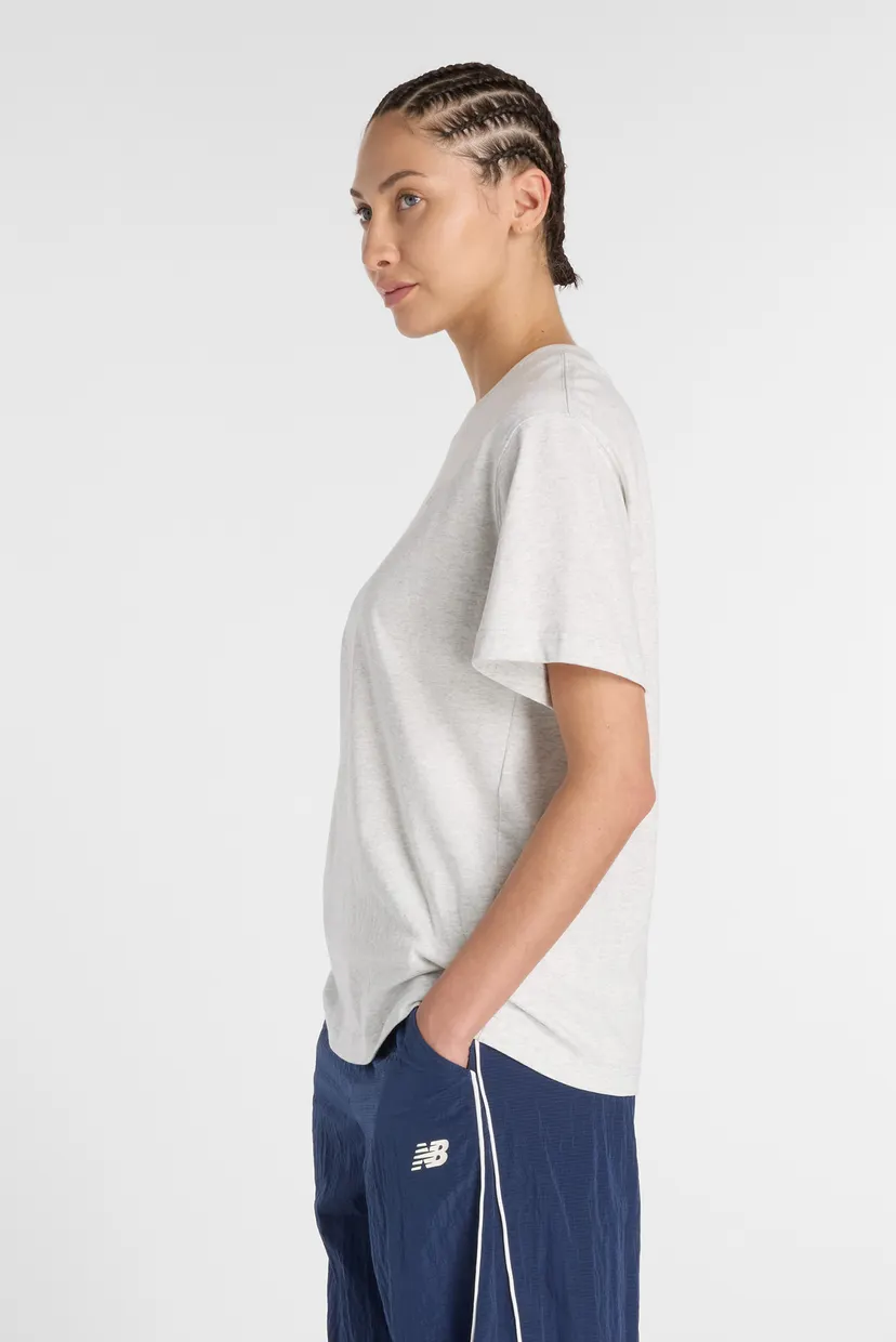Жіноча сіра футболка NB Athletics Jersey 4