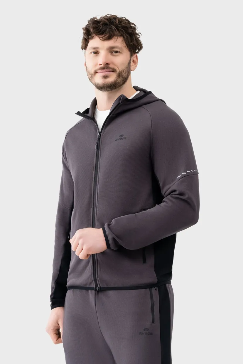 Мужской серый Спортивный костюм (кофта, брюки) Tracksuit 3