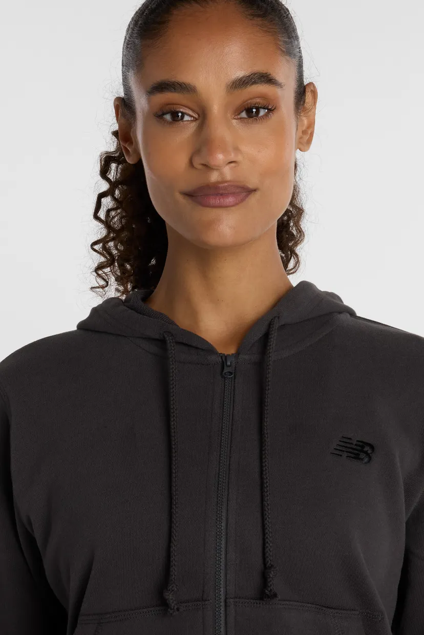 Женское черное худи Coastal Full Zip 4