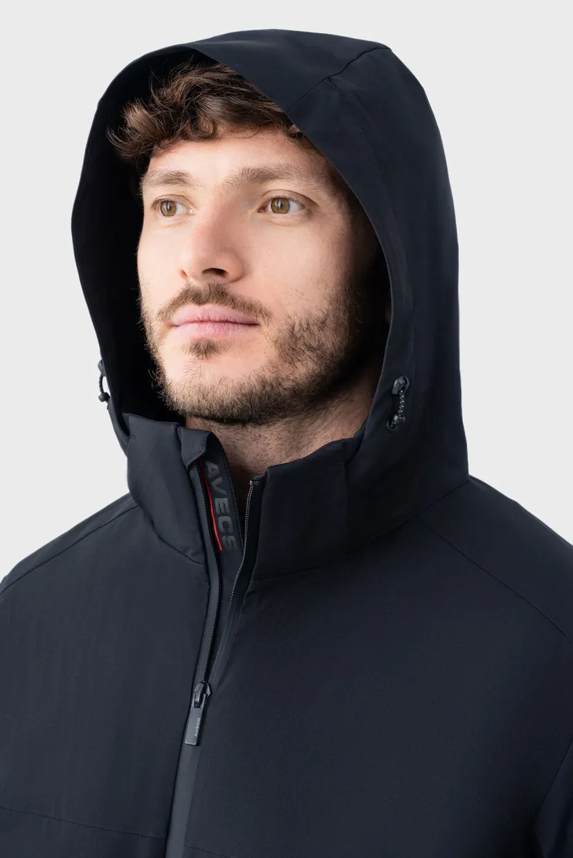 Мужская чёрная куртка jacket 6