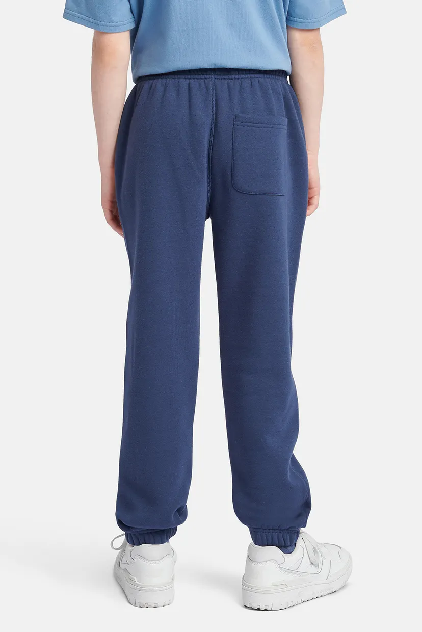 Дитячі темно-сині спортивніі брюки Brush Back Small Logo Jogger 4