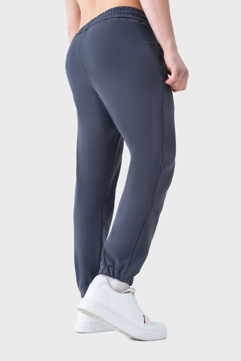 Чоловічі чорні спортивні штани sweatpants 5