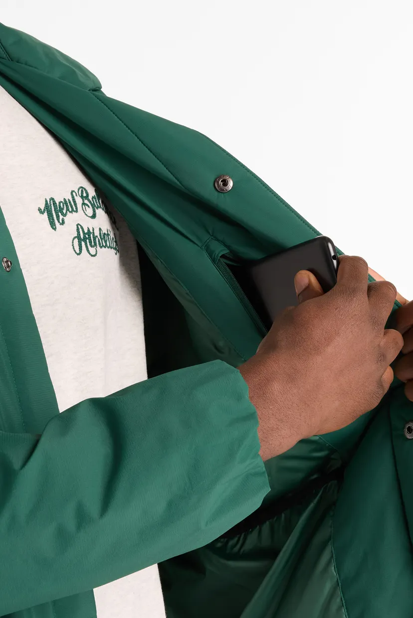 Чоловіча зелена куртка Coaches Jacket 7