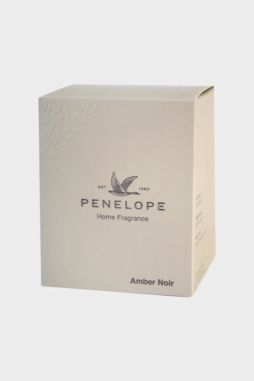 Аромасвеча Penelope - Amber Noir Янтарный Нуар 190 мл 4