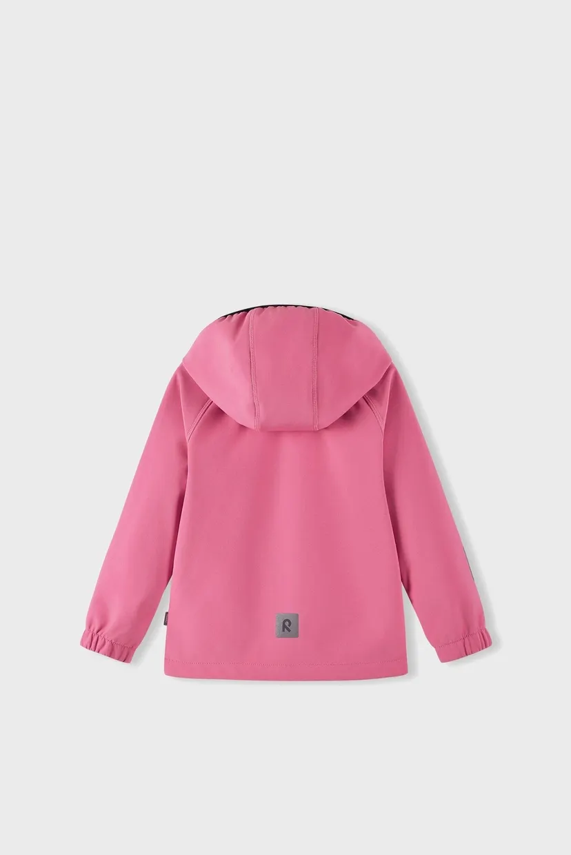 Детская розовая куртка Softshell Vantti 3