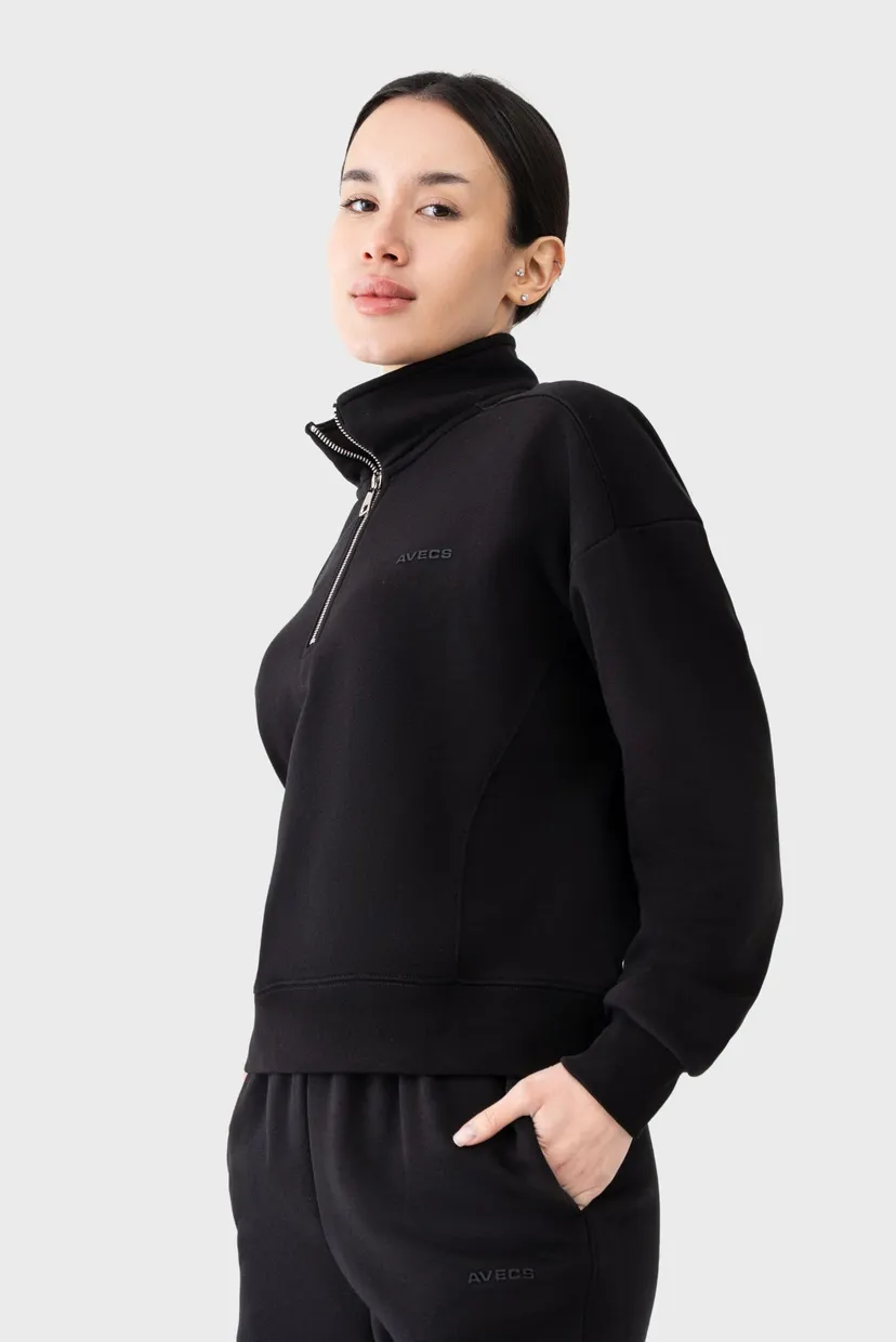 Жіночий чорний спортивний костюм Tracksuit 9