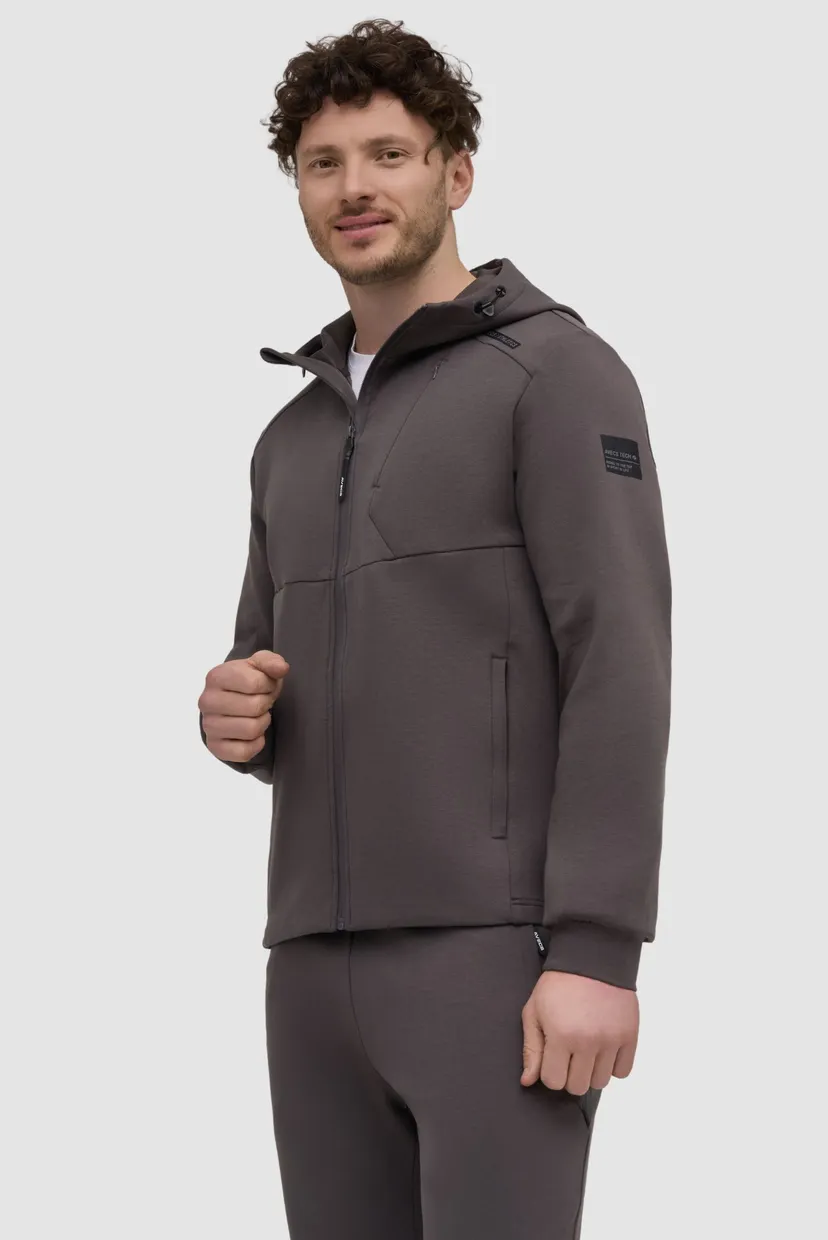 Чоловічий спортивний костюм сірий sports suit 4
