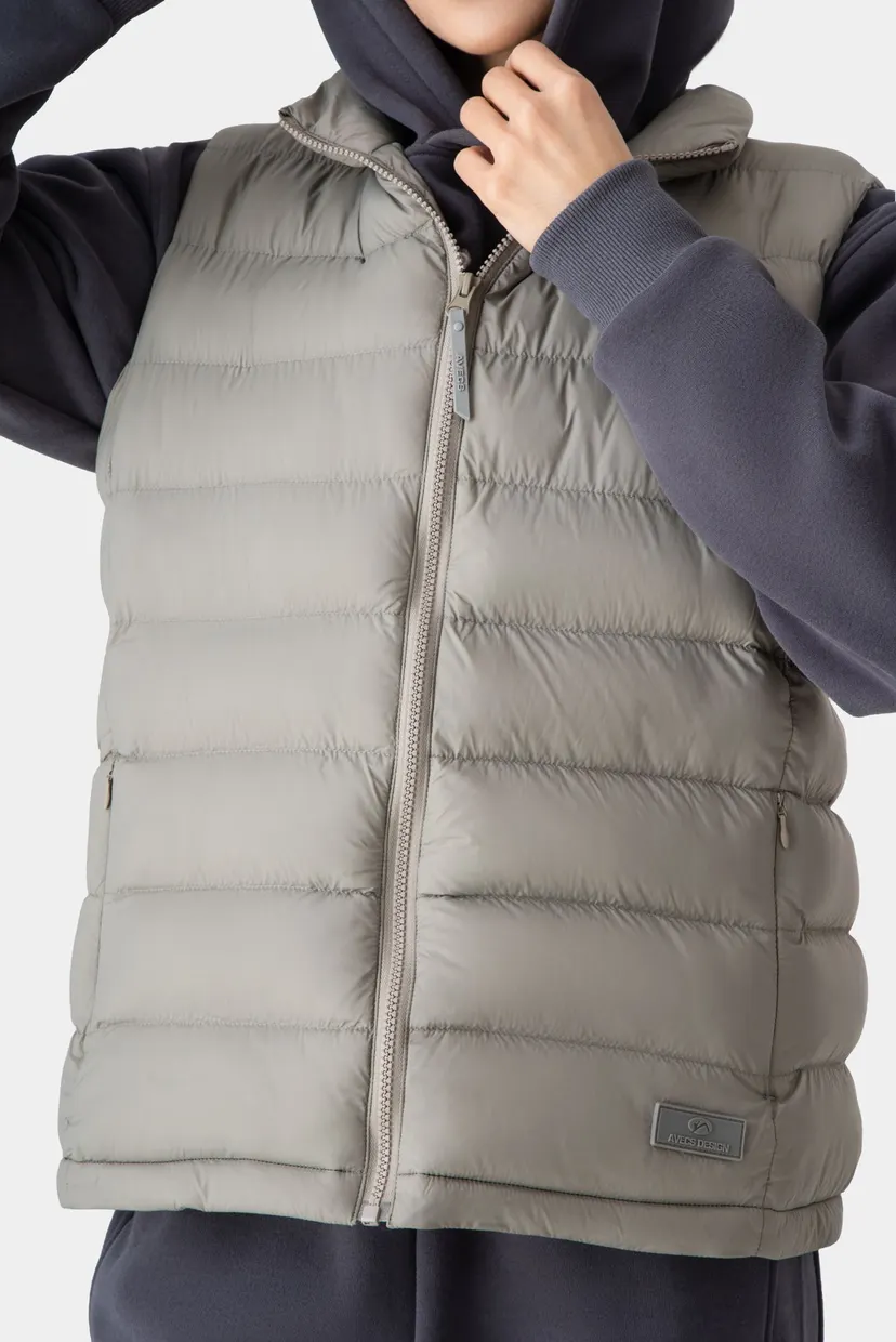 Жіночий сірий жилет Vest 3