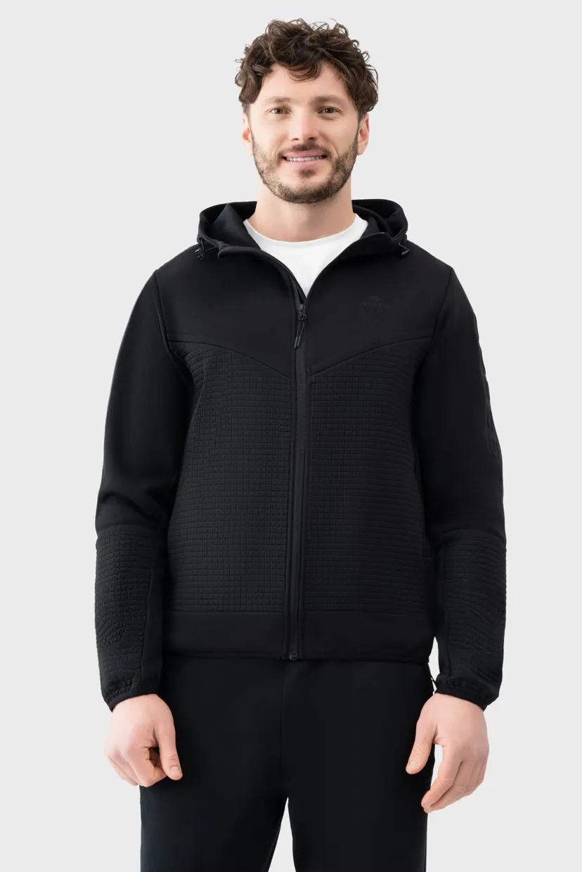Чоловічий чорний Спортивний костюм (кофта, штани) Tracksuit 3