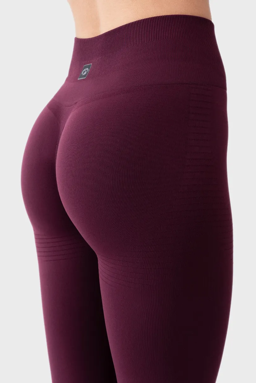 Женские бордовые леггинсы Leggings 8