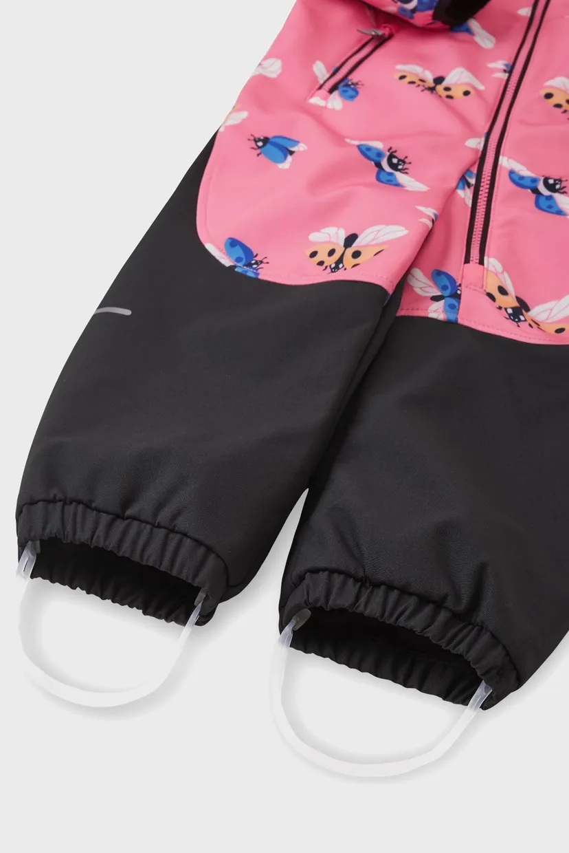 Детский розовый комбинезон Softshell Mjosa 5