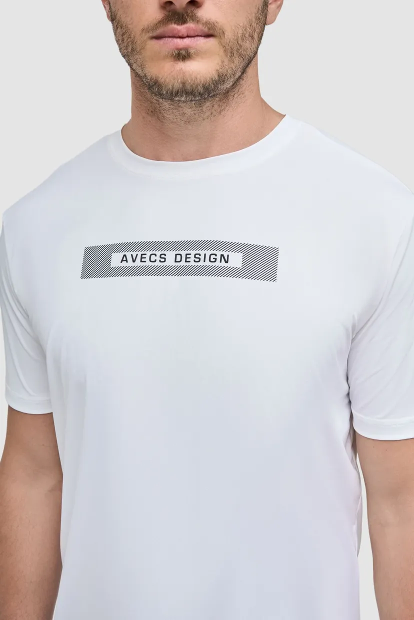 Мужская футболка белая T-shirt 6