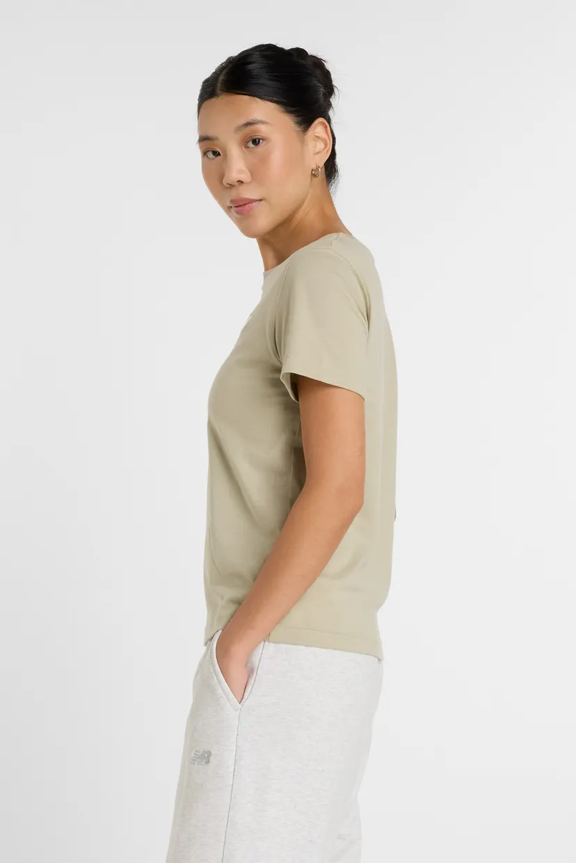 Жіноча оливкова футболка Sport Essentials Jersey 3