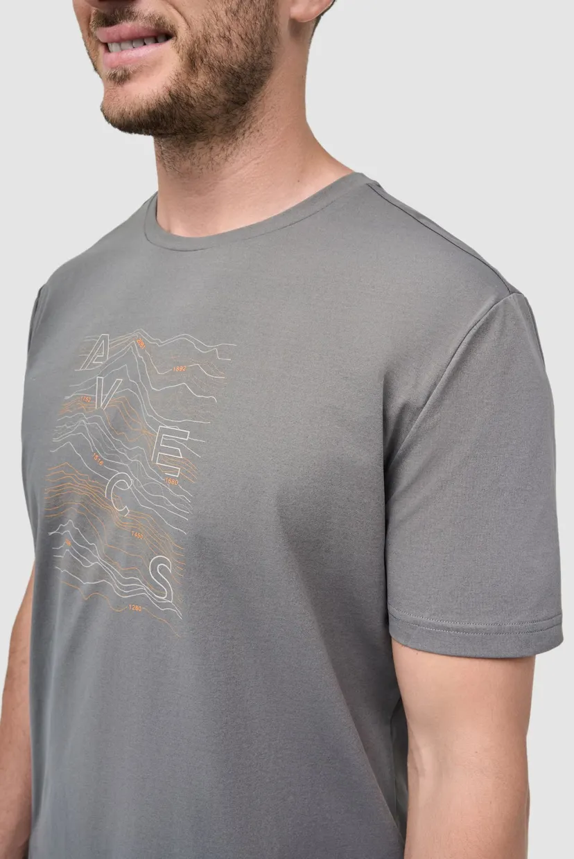 Чоловіча футболка сіра T-shirt 6