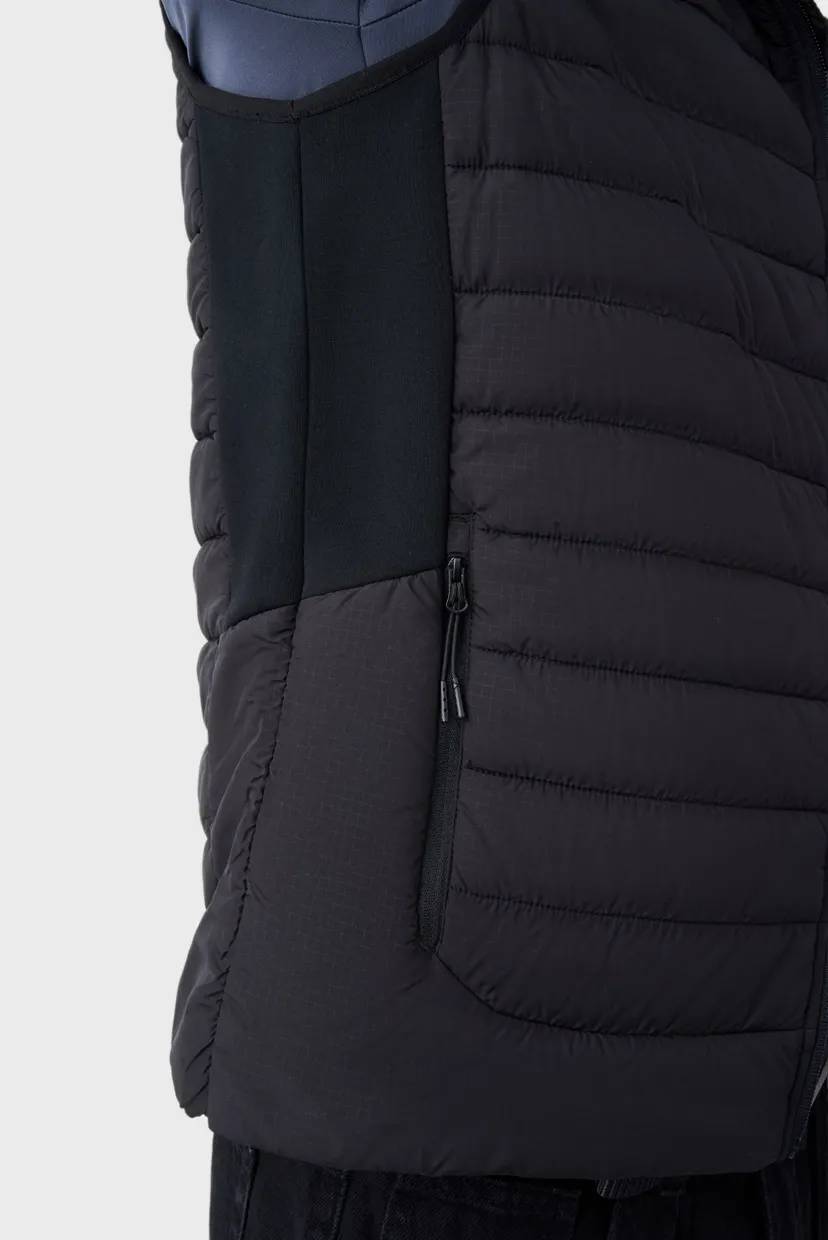 Чоловічий чорний жилет vest 9