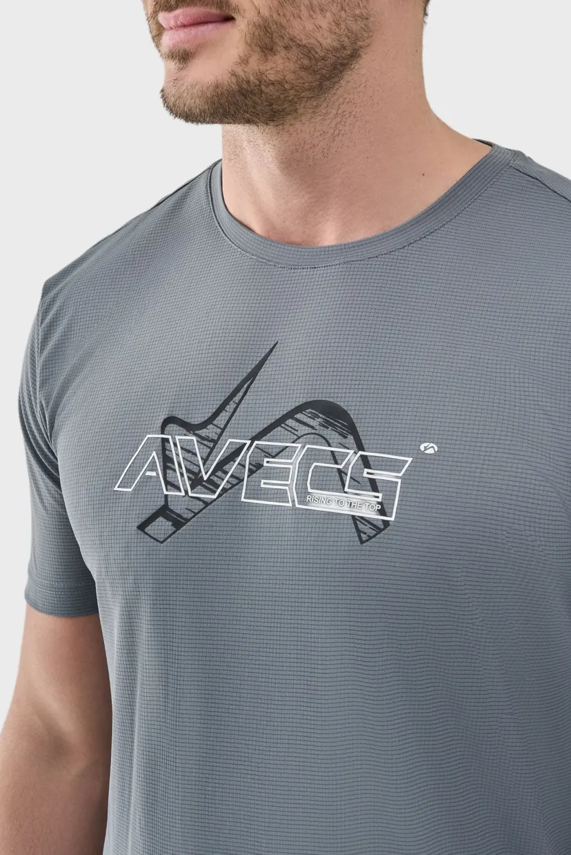 Мужская серая футболка T-shirt 6