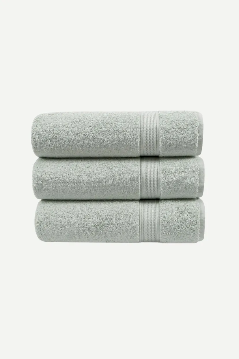 Полотенце махровое - Grand soft twist green зеленый 50X90 4