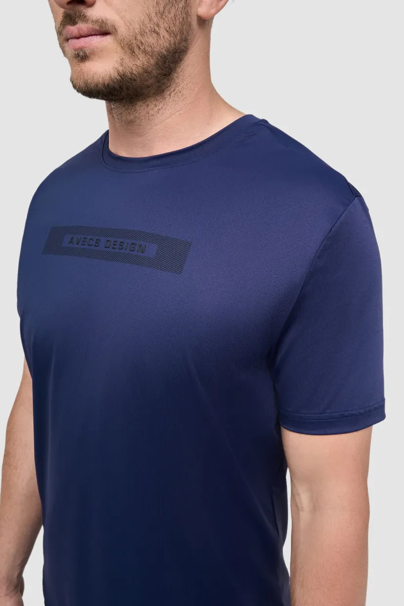 Чоловіча футболка синя T-shirt 6