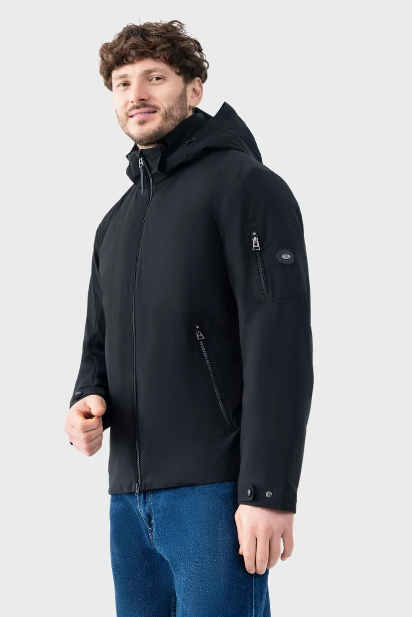 Чоловіча чорна куртка jacket 5