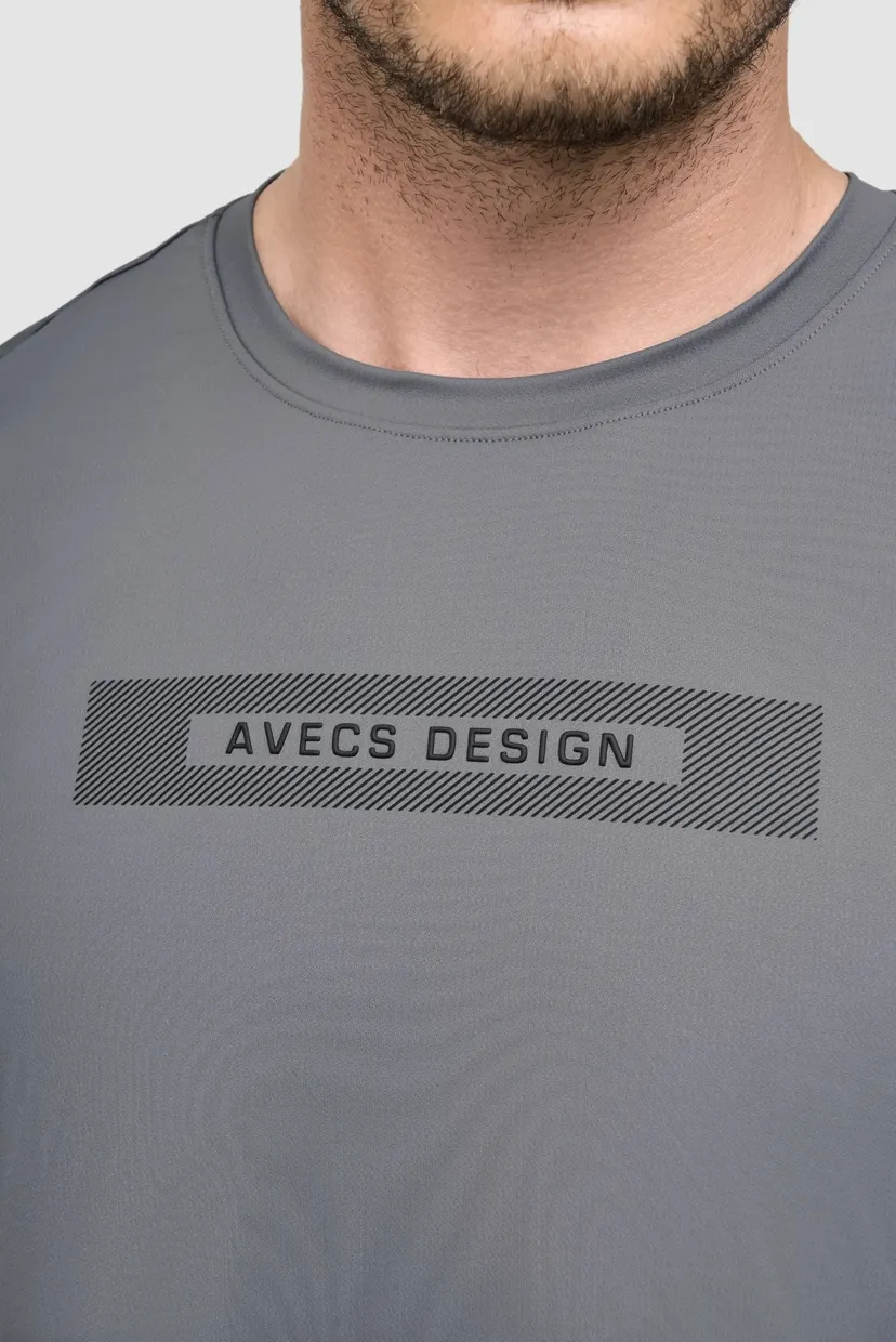 Чоловіча футболка сіра T-shirt 7