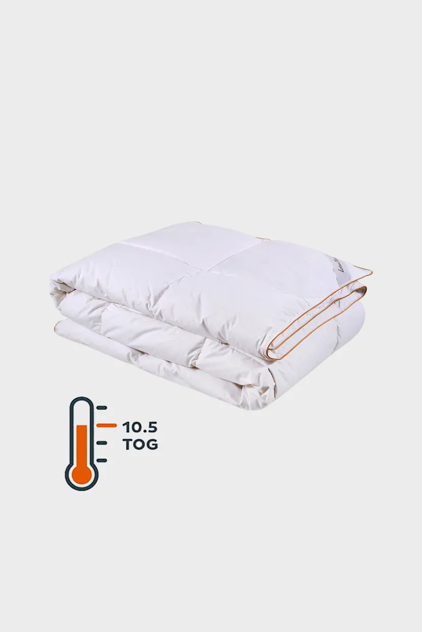 Одеяло пуховое - Goose 90% 10,5 tog 155X215 полуторное 5