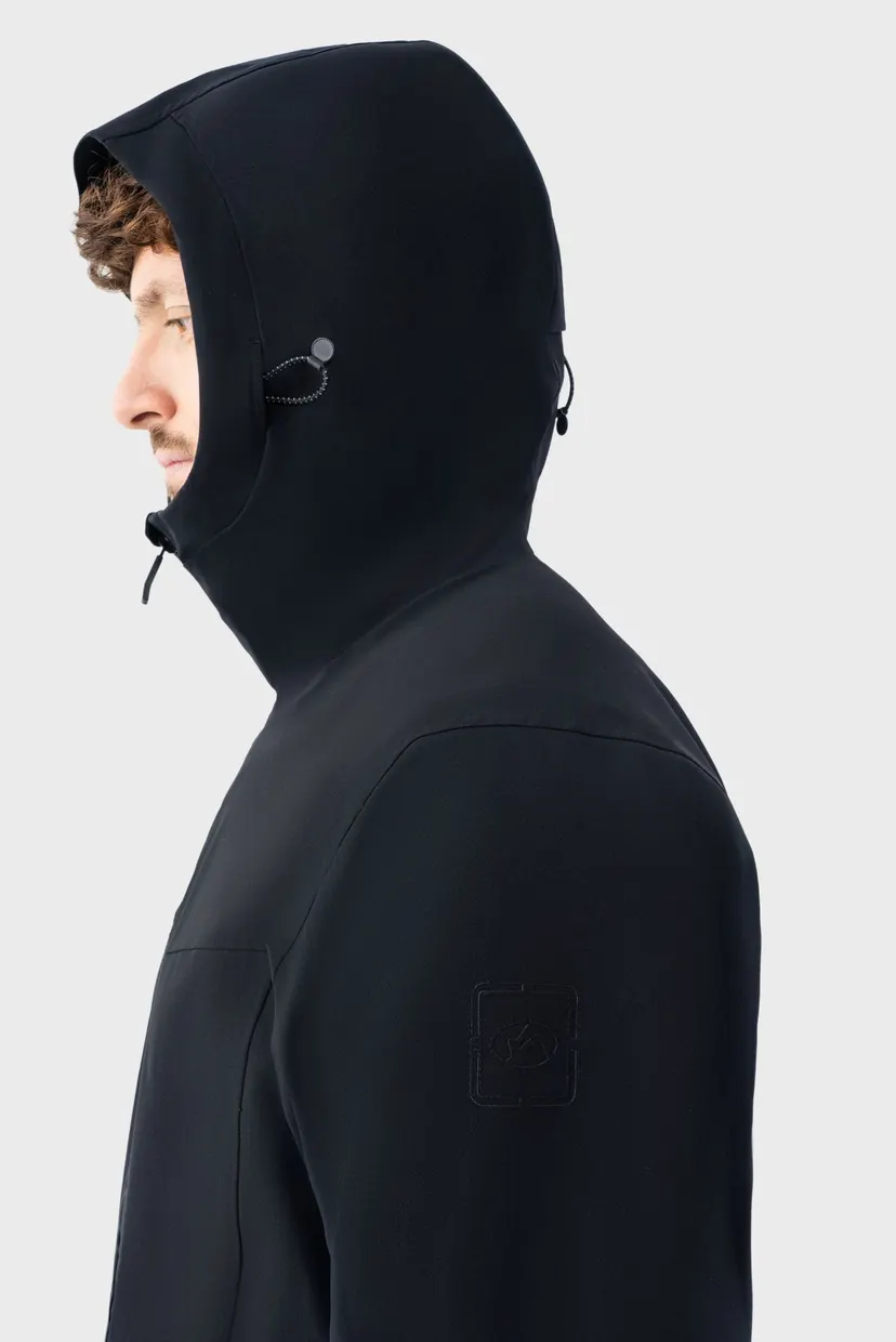 Мужская чёрная куртка jacket 8