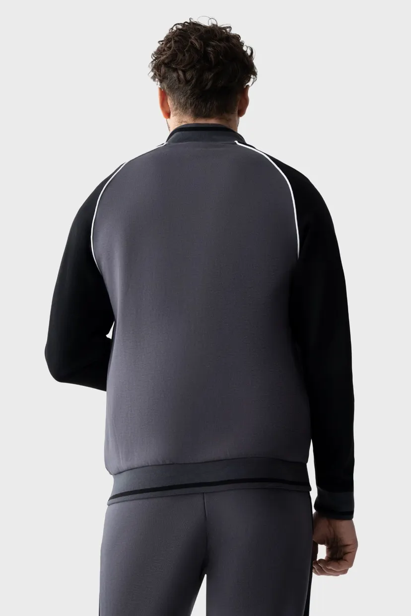 Чоловічий сірий Спортивний костюм (кофта, штаны) Tracksuit 5
