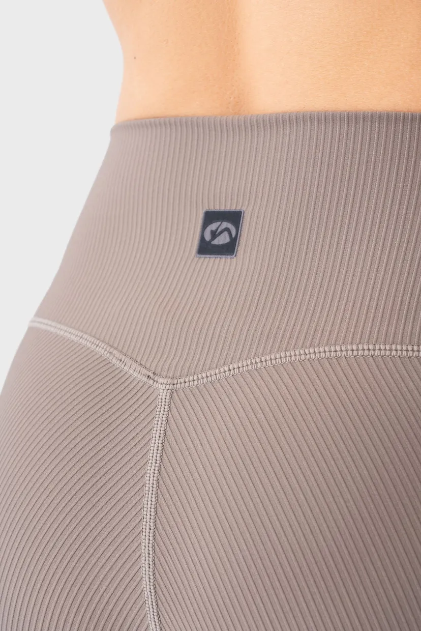 Женские бежевые леггинсы Leggings 5